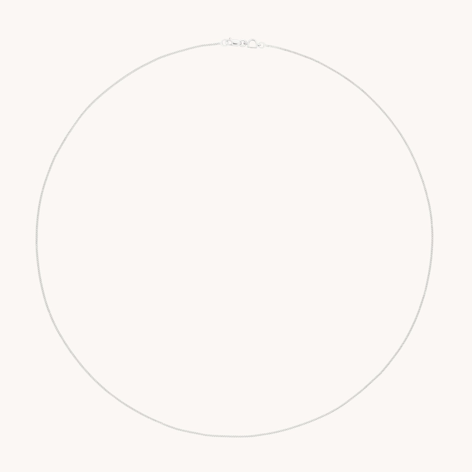 Miyu Story Chain Necklace in Solid White Gold-Astrid &amp; Miyu