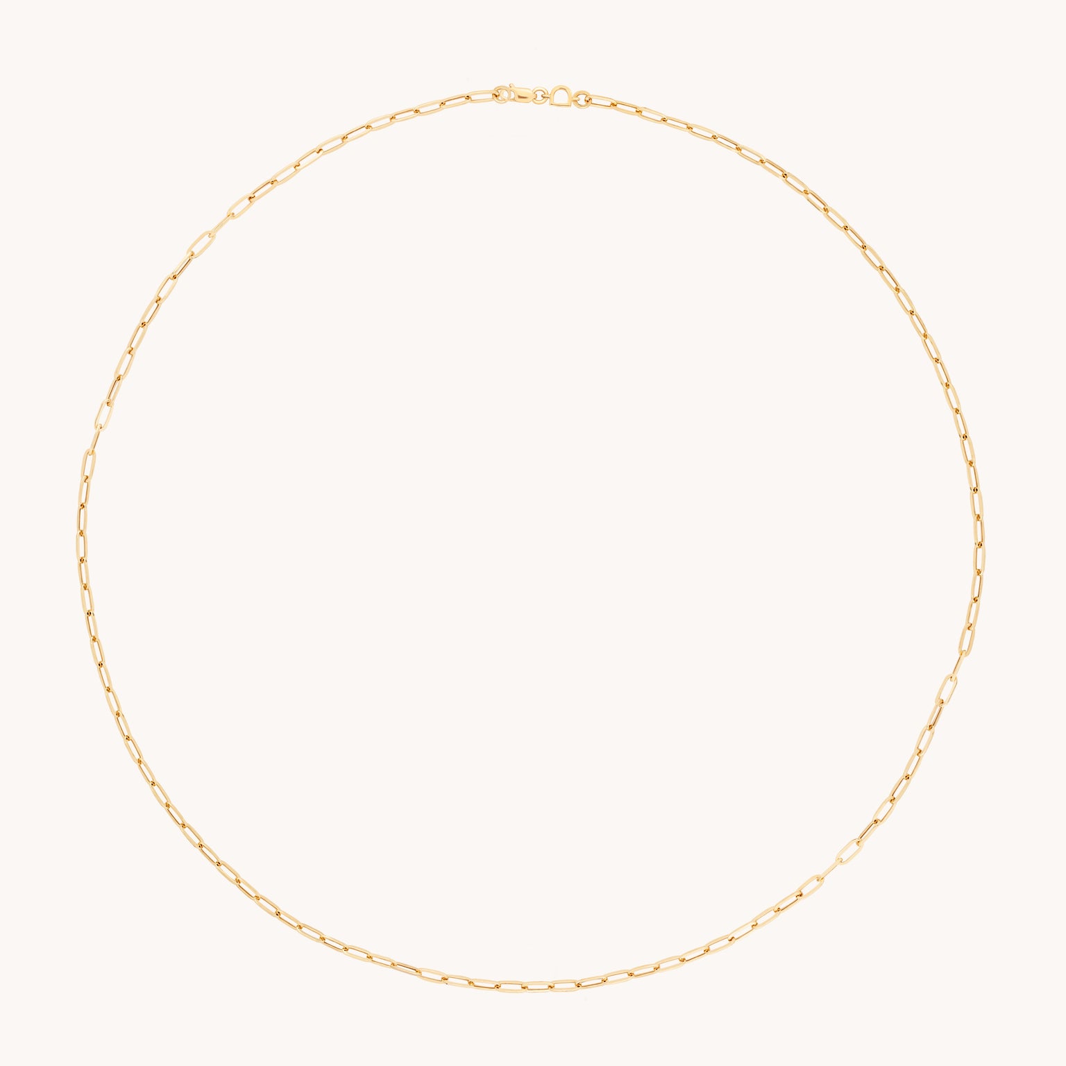 Piccadilly Story Chain Necklace in Solid Gold-Astrid &amp; Miyu
