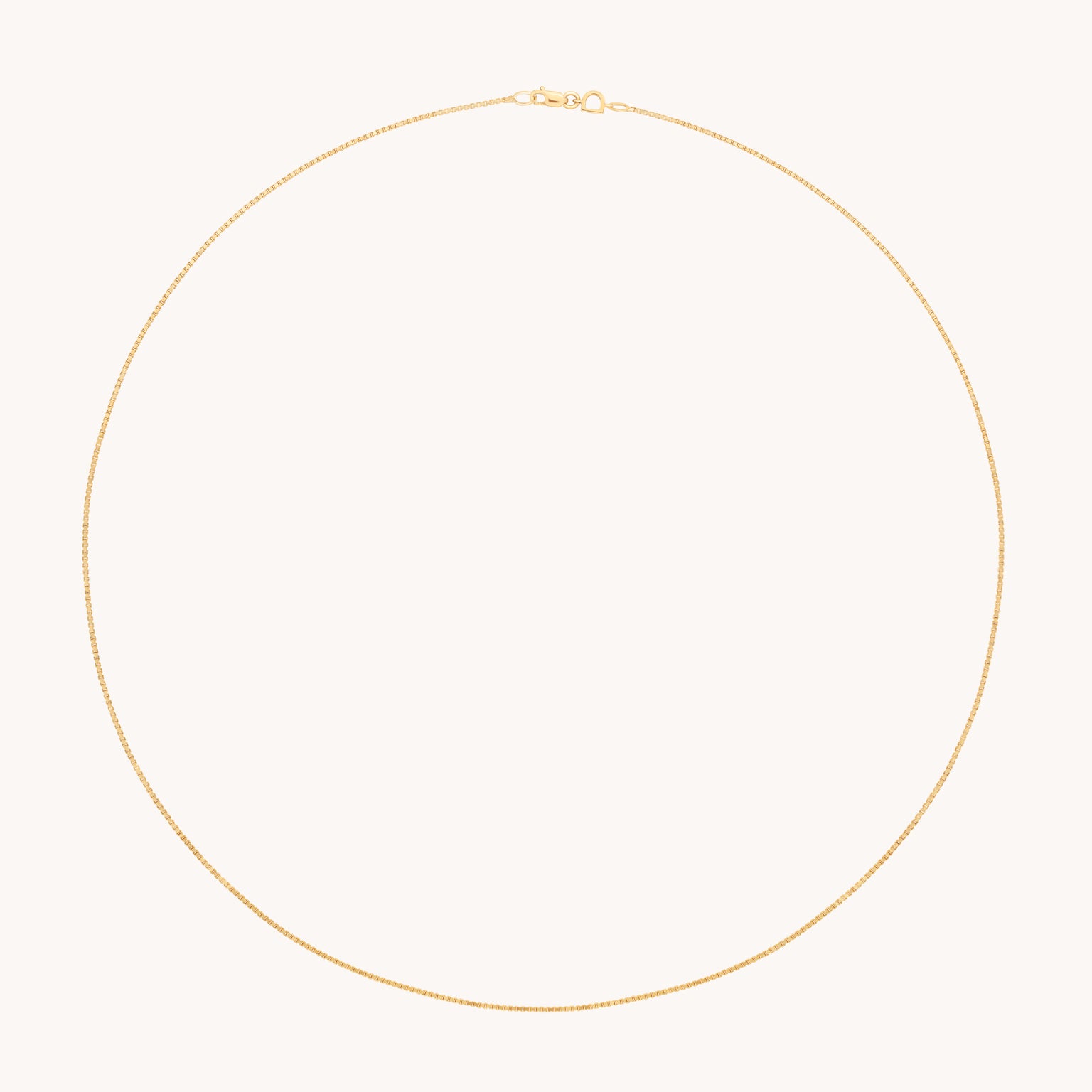 Shoreditch Story Chain Necklace in Solid Gold-Astrid &amp; Miyu