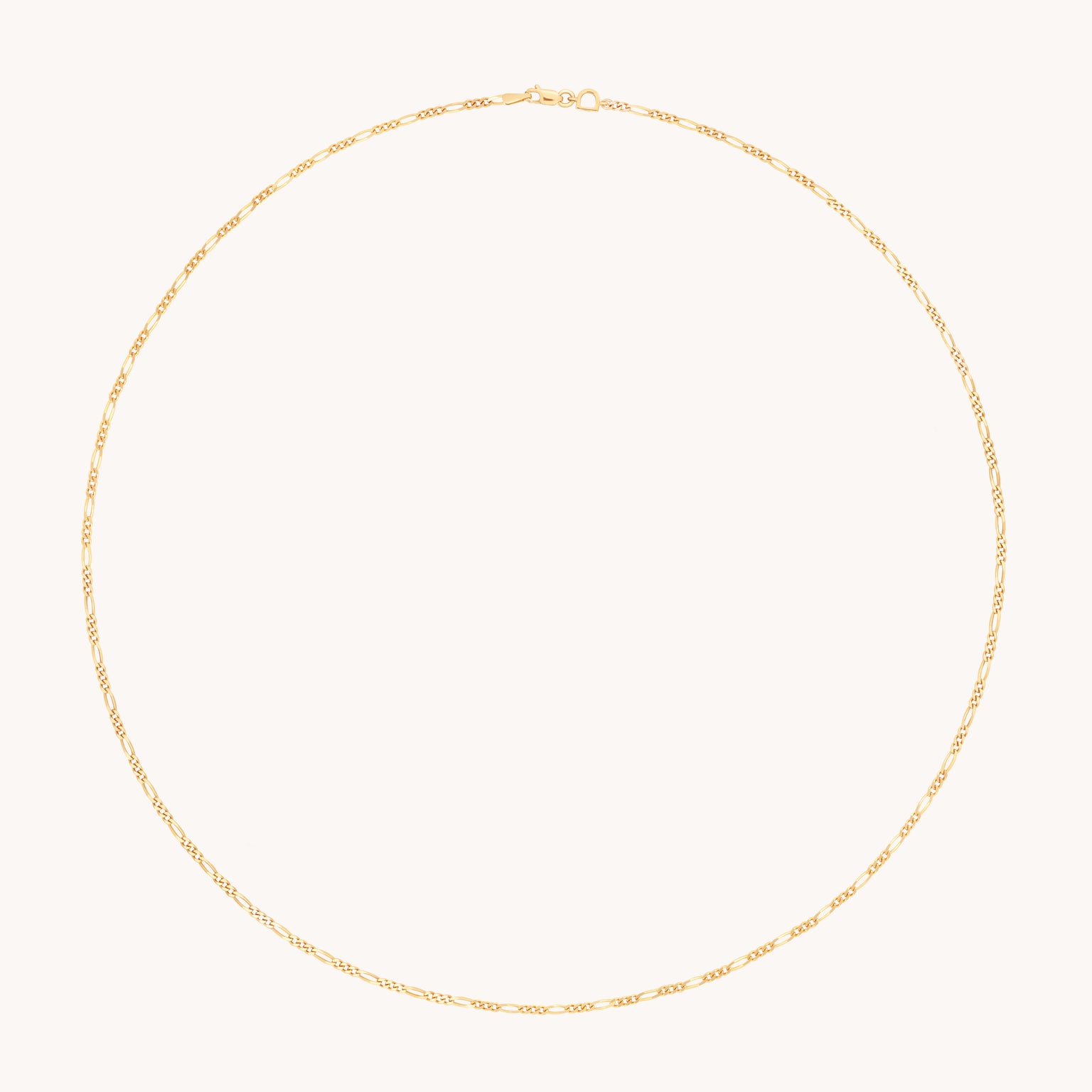 Soho Story Chain Necklace in Solid Gold-Astrid &amp; Miyu