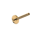 Piercing Post in Solid Gold