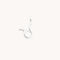 Taurus Zodiac Charm 9k White Gold - Welding Charm - Astrid &amp; Miyu