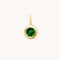 Birthstone Charms - Tsavorite Abundance Charm 9k Gold - Welding Charm - Astrid &amp; Miyu