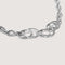 Orbit Chain Necklace in Silver close up shot