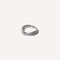 Twist Pavé Ring in Silver - Band Ring - Astrid &amp; Miyu