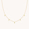 Olivine Charm Necklace in Gold
