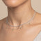 Charm Necklaces - Olivine Charm Necklace in Silver - Pendant Necklace - Astrid &amp; Miyu
