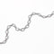 Open Link Chain Necklace in Silver flay lay