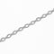 Open Link Chain Necklace in Silver flay lay