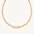 Orbit Chain Necklace in Gold