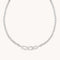 Orbit Chain Necklace in Silver