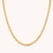 Open Link Chain Necklace in Gold