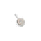 Birthstone Charms - Opal Good Fortune Charm 9k White Gold - Welding Charm - Astrid &amp; Miyu