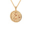 18k Gold Plated Jewellery - Leo Zodiac Pendant Necklace in Gold - Zodiac Pendant - Astrid &amp; Miyu