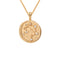 18k Gold Plated Jewellery - Libra Zodiac Pendant Necklace in Gold - Zodiac Pendant - Astrid &amp; Miyu