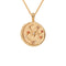 18k Gold Plated Jewellery - Sagittarius Zodiac Pendant Necklace in Gold - Zodiac Pendant - Astrid &amp; Miyu