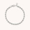 Rope Bold Chain Bracelet in Silver