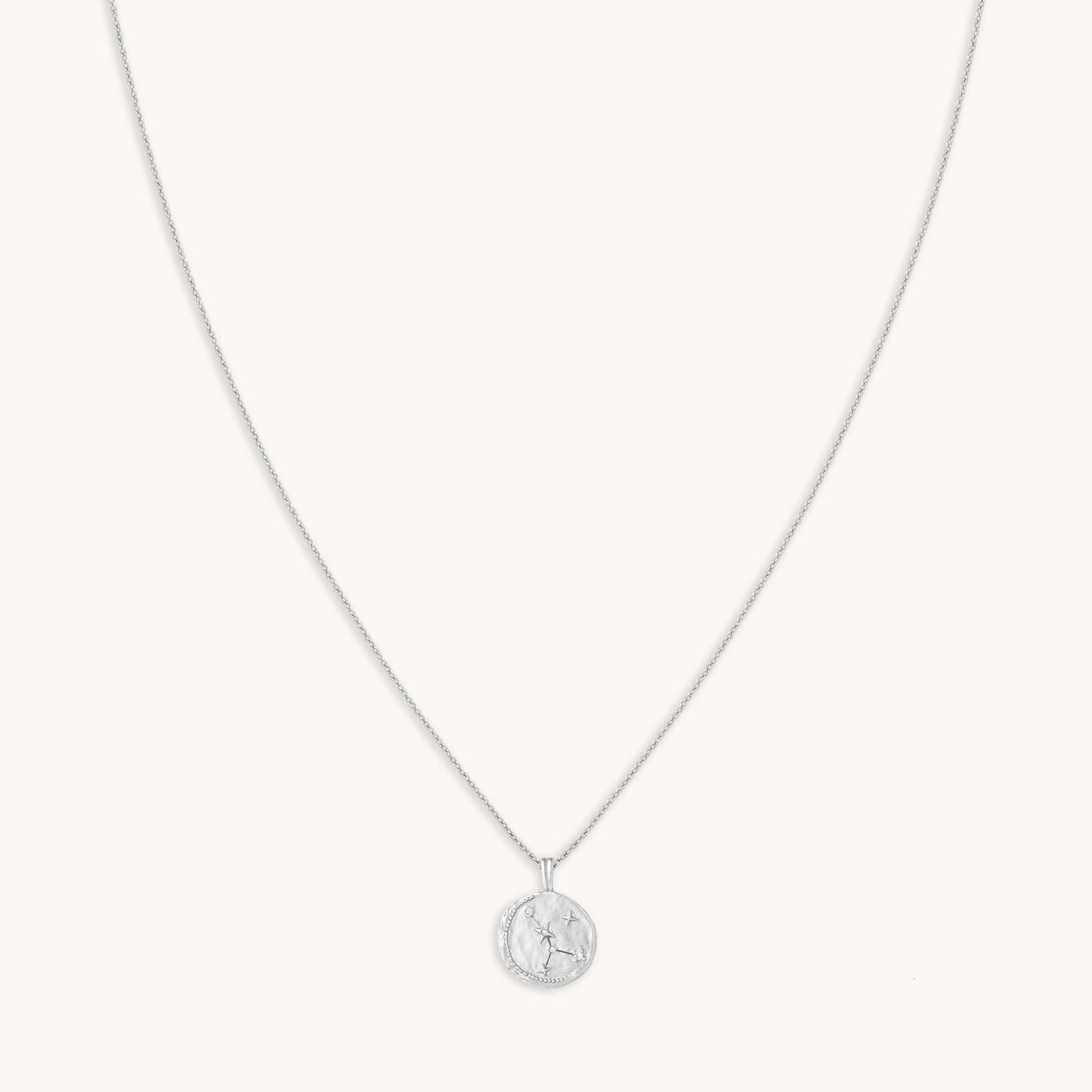 Cancer Zodiac Silver Pendant Necklace | Astrid & Miyu Necklaces