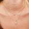 18k Rose Gold Plated Jewellery - Cancer Zodiac Pendant Necklace in Rose Gold - Zodiac Pendant - Astrid &amp; Miyu