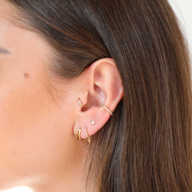 Earclamp for Men Man Earring Auricle Earring Ear Cuff for -  UK