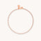 Tennis Chain Bracelet in Rose Gold
