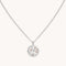 Sagittarius Zodiac Pendant Necklace in Silver