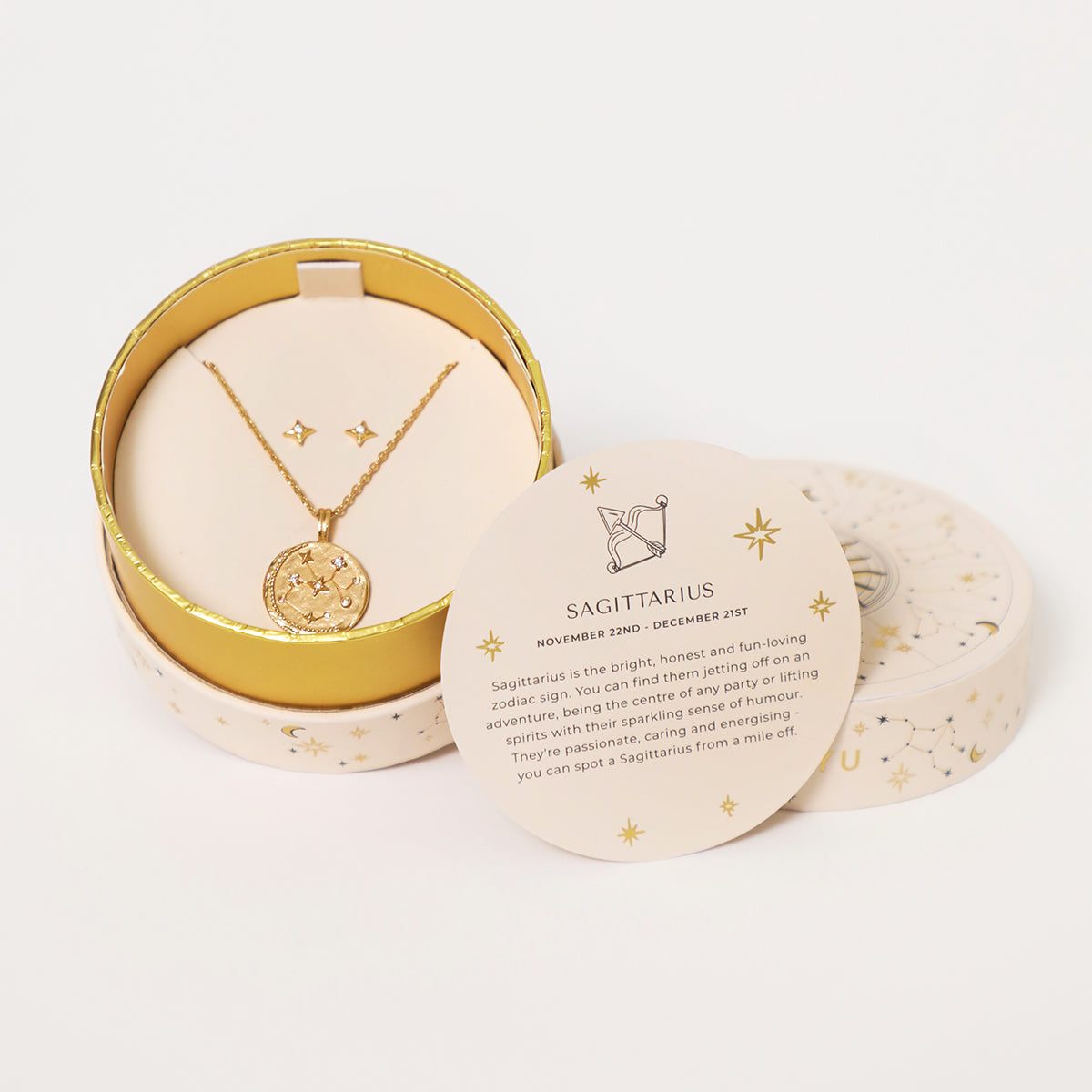 Zodiac Gift Set in Gold