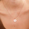 18k Rose Gold Plated Jewellery - Aquarius Zodiac Pendant Necklace in Rose Gold - Zodiac Pendant - Astrid &amp; Miyu