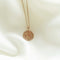 18k Gold Plated Jewellery - Aries Zodiac Pendant Necklace in Gold - Zodiac Pendant - Astrid &amp; Miyu