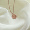 18k Rose Gold Plated Jewellery - Cancer Zodiac Pendant Necklace in Rose Gold - Zodiac Pendant - Astrid &amp; Miyu