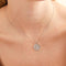 Cancer Jewellery - Cancer Zodiac Pendant Necklace in Silver - Zodiac Pendant - Astrid &amp; Miyu