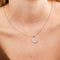 18k Rose Gold Plated Jewellery - Gemini Zodiac Pendant Necklace in Rose Gold - Zodiac Pendant - Astrid &amp; Miyu