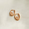 18k Gold Plated Jewellery - Infinite Hoops in Gold - Hoop Earrings - Astrid &amp; Miyu