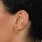 18k Gold Plated Jewellery - Infinite Hoops in Gold - Hoop Earrings - Astrid &amp; Miyu