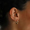 18k Gold Plated Jewellery - Infinite Hoops in Gold - Hoop Earrings - Astrid &amp; Miyu