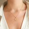 18k Gold Plated Jewellery - Leo Zodiac Pendant Necklace in Gold - Zodiac Pendant - Astrid &amp; Miyu