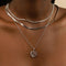 Gemstone Necklaces - Leo Zodiac Pendant Necklace in Silver - Zodiac Pendant - Astrid &amp; Miyu