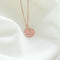 18k Rose Gold Plated Jewellery - Pisces Zodiac Pendant Necklace in Rose Gold - Zodiac Pendant - Astrid &amp; Miyu