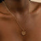 18k Gold Plated Jewellery - Sagittarius Zodiac Pendant Necklace in Gold - Zodiac Pendant - Astrid &amp; Miyu