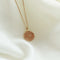 18k Gold Plated Jewellery - Sagittarius Zodiac Pendant Necklace in Gold - Zodiac Pendant - Astrid &amp; Miyu