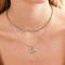 Gemstone Necklaces - Scorpio Zodiac Pendant Necklace in Silver - Zodiac Pendant - Astrid &amp; Miyu