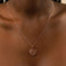 18k Rose Gold Plated Jewellery - Taurus Zodiac Pendant Necklace in Rose Gold - Zodiac Pendant - Astrid &amp; Miyu